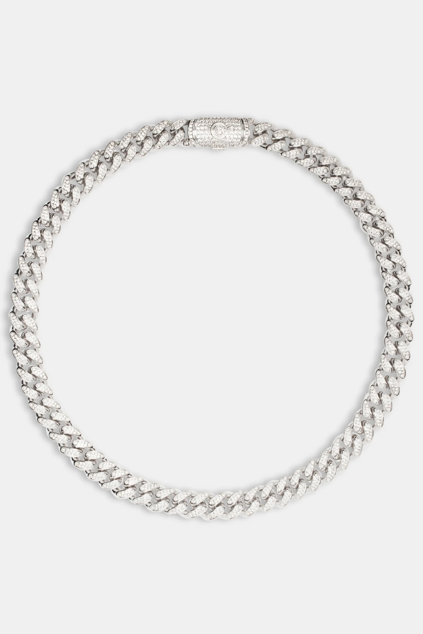 12mm Iced Cuban Link Chain - Image 3