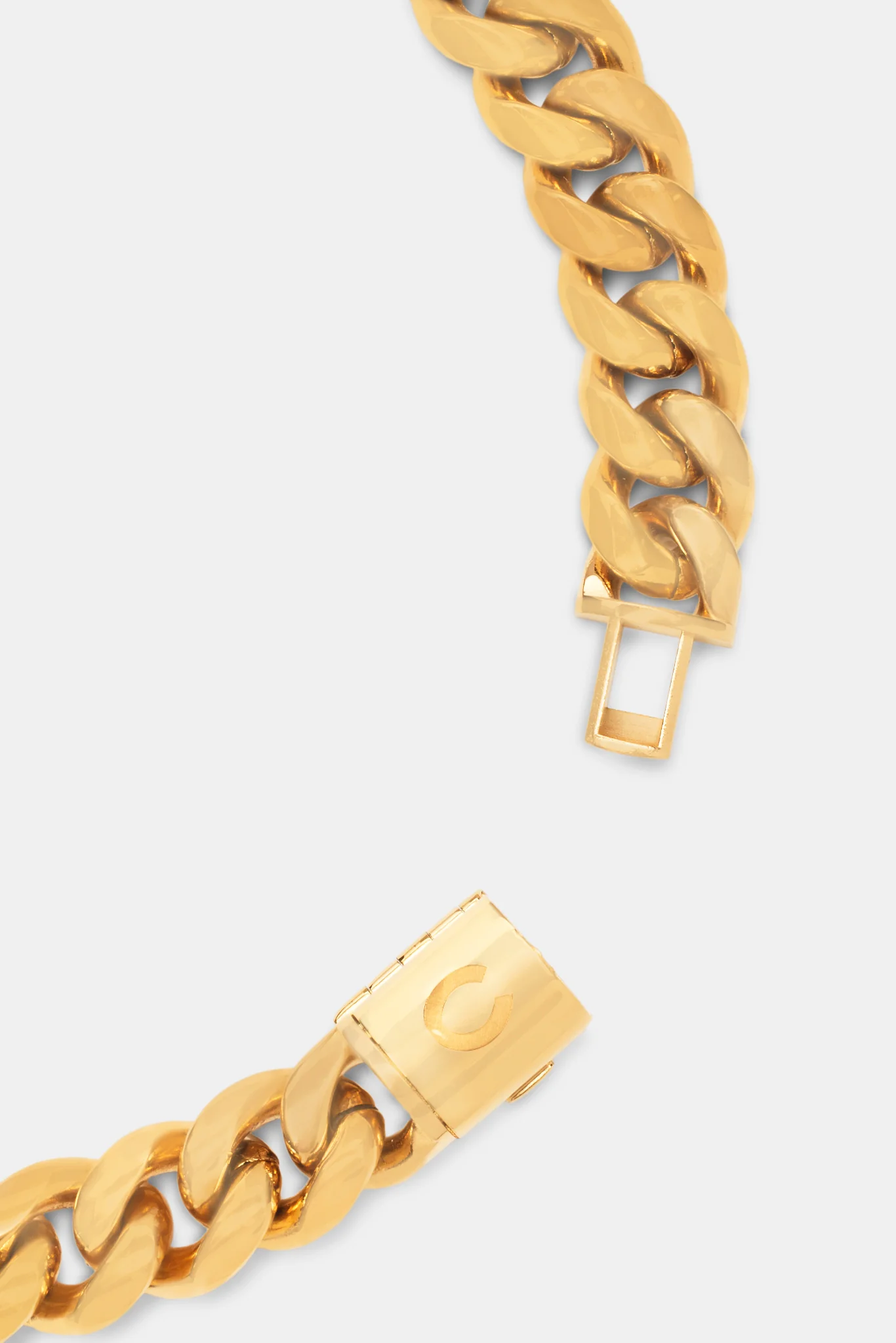 12mm Miami Cuban Link Chain - Gold - Image 5