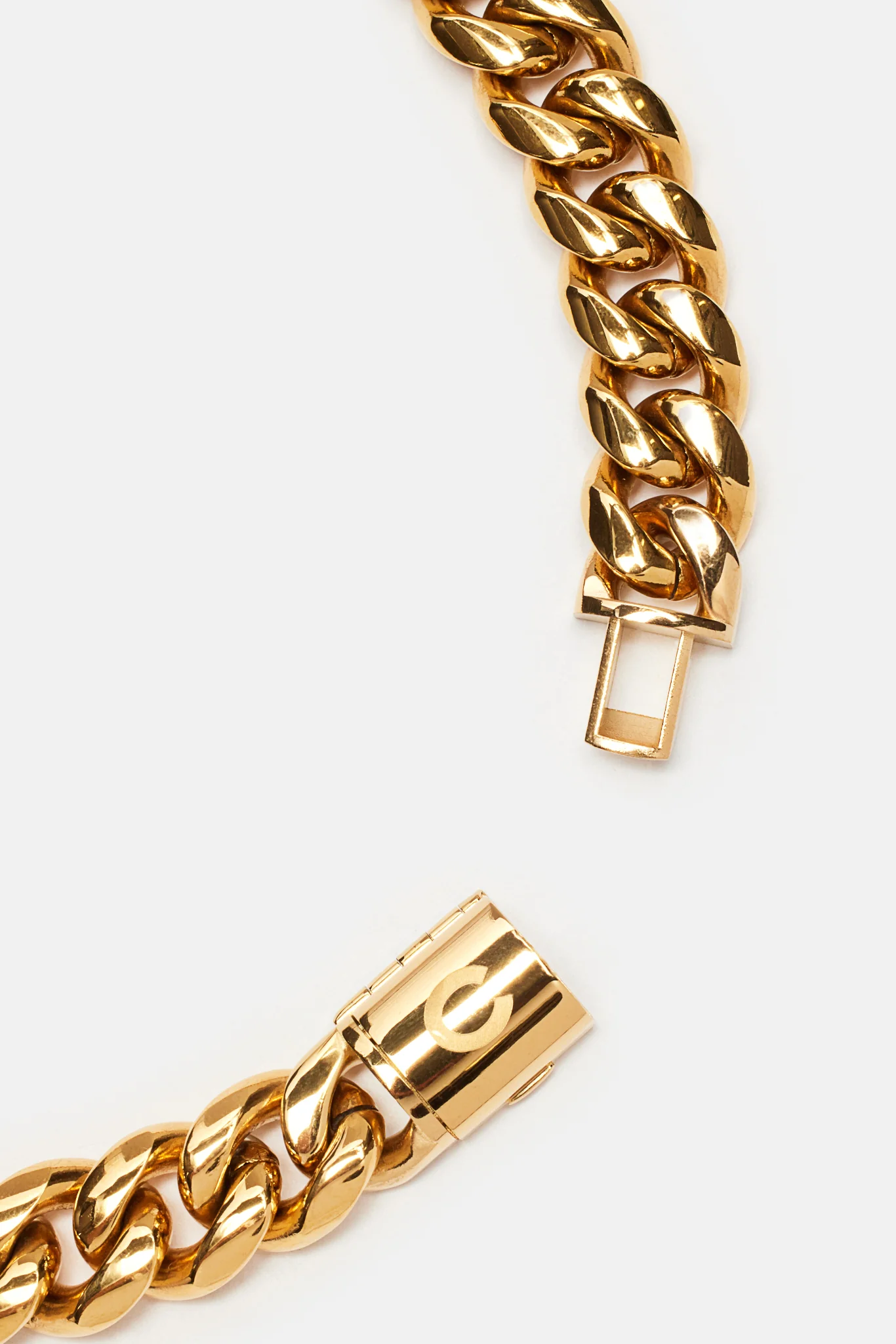 12mm Miami Cuban Link Chain - Gold - Image 8