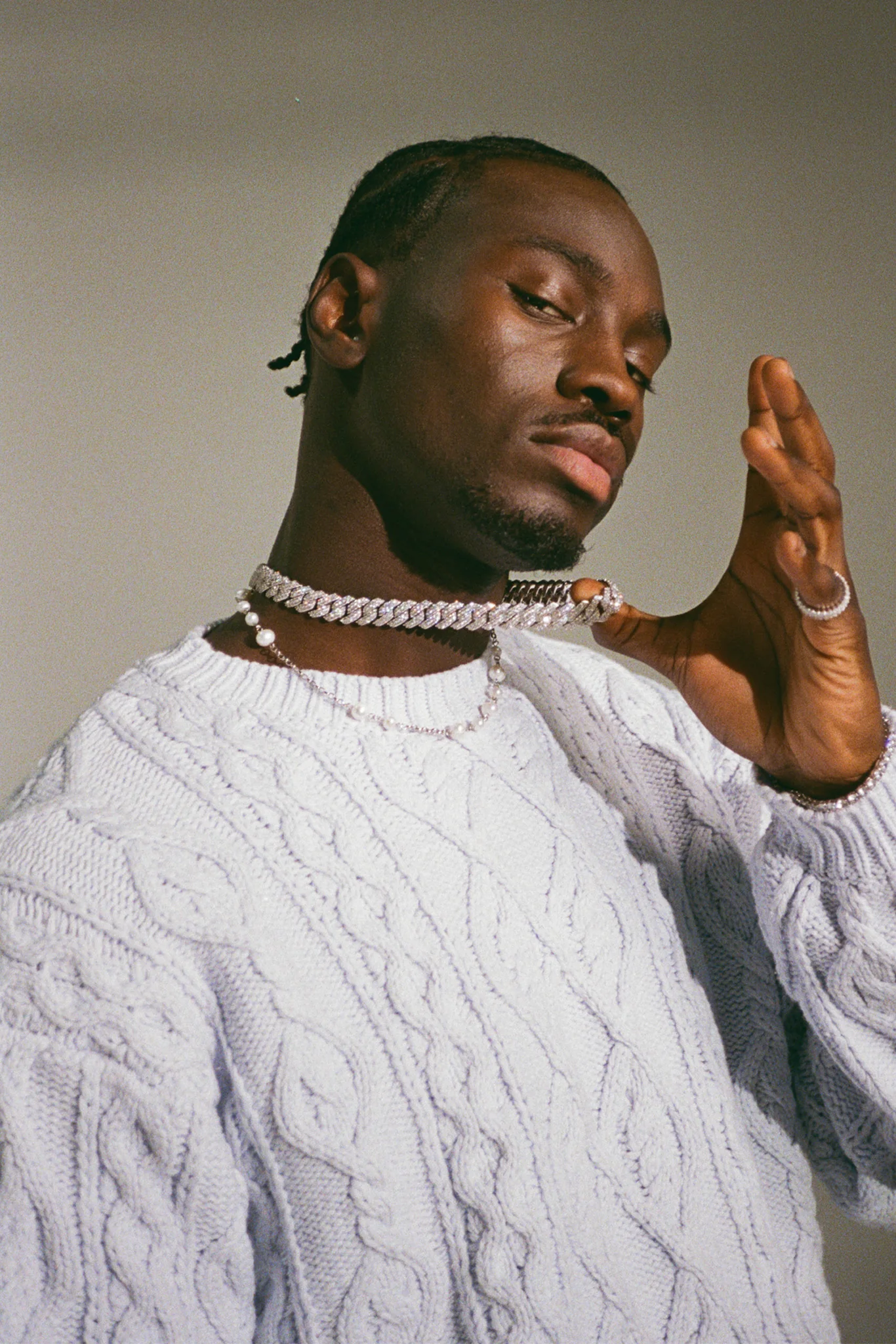 14mm Baguette Prong Cuban Chain - Image 3