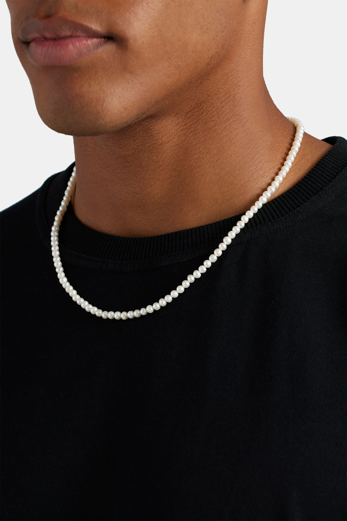 4mm Pearl Necklace - Image 4