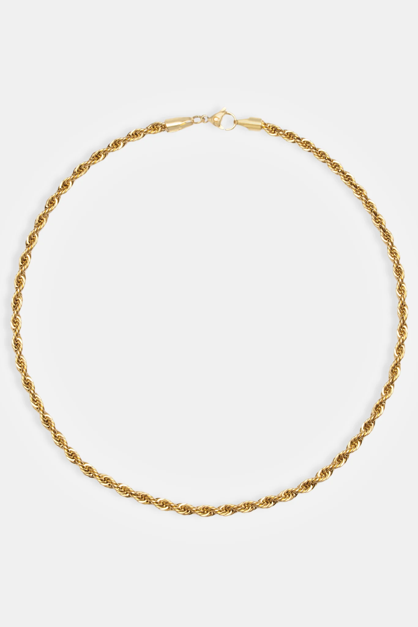 5mm Rope Chain - Gold - Image 5