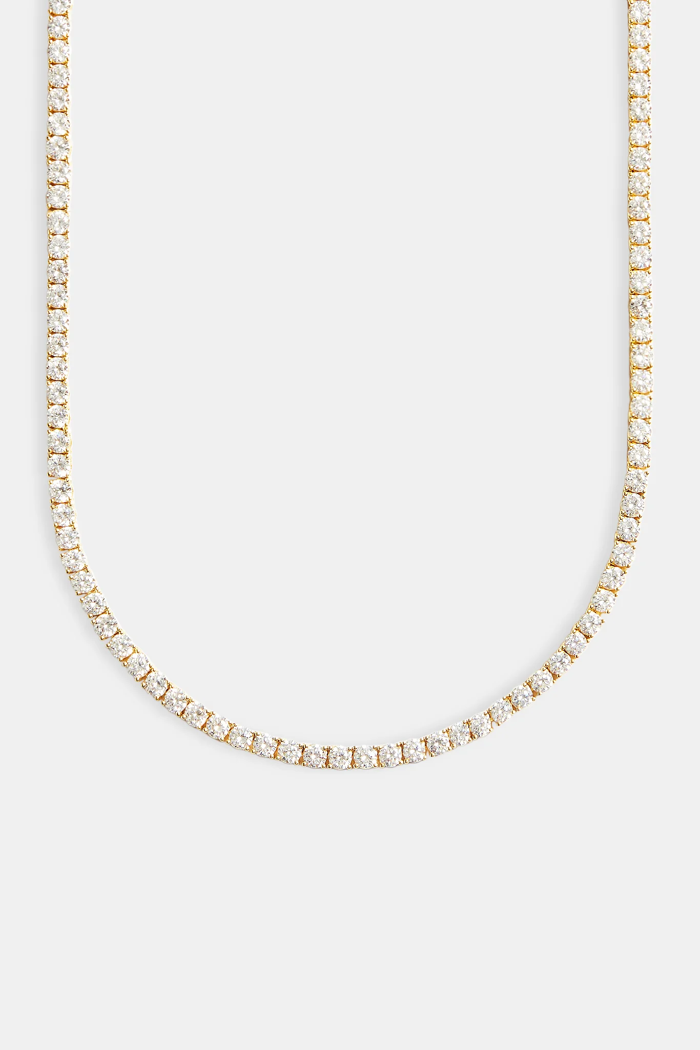 5mm Tennis Chain - Gold - Image 5