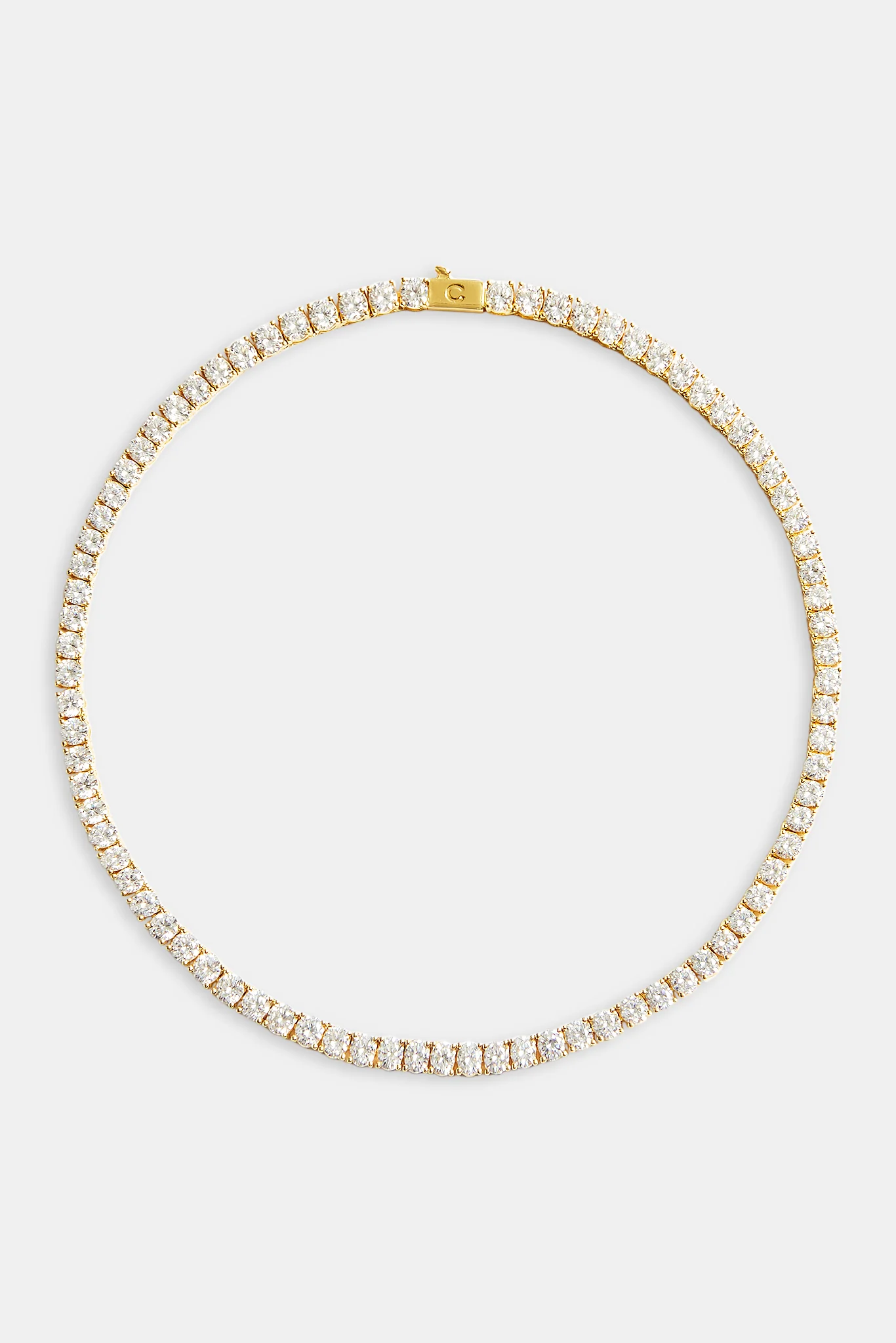 5mm Tennis Chain - Gold - Image 6