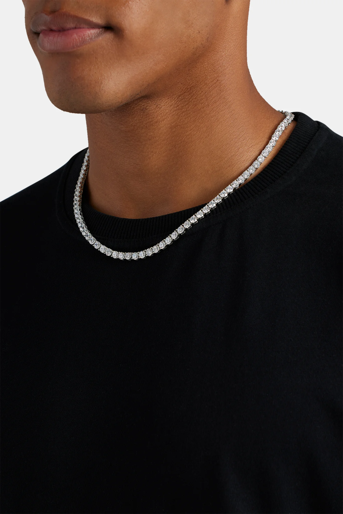 5mm Tennis Chain - White - Image 4