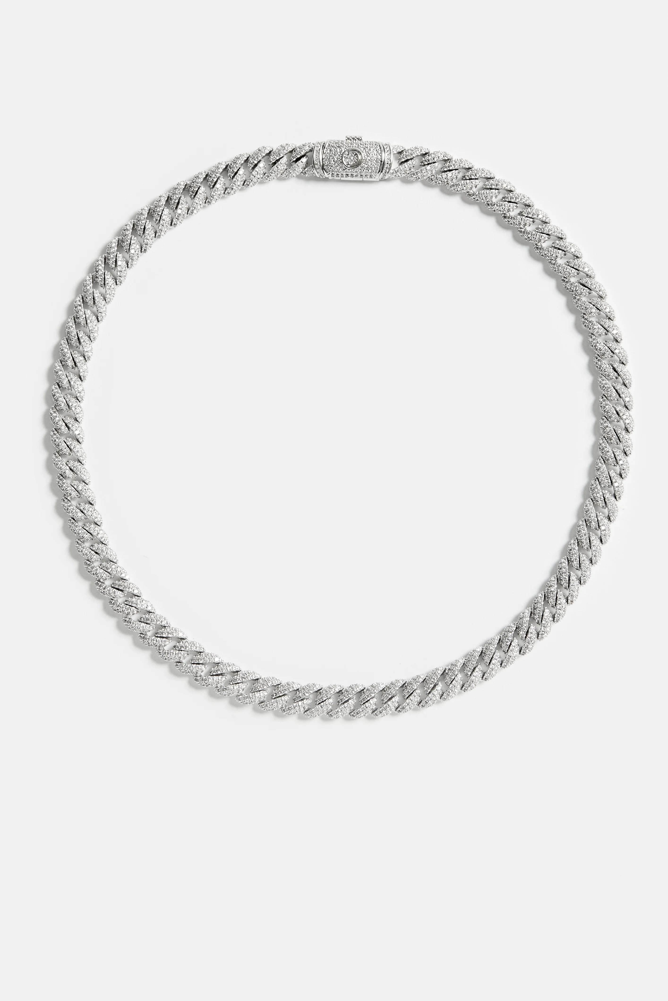 8mm Iced Cuban Link Chain - Image 3