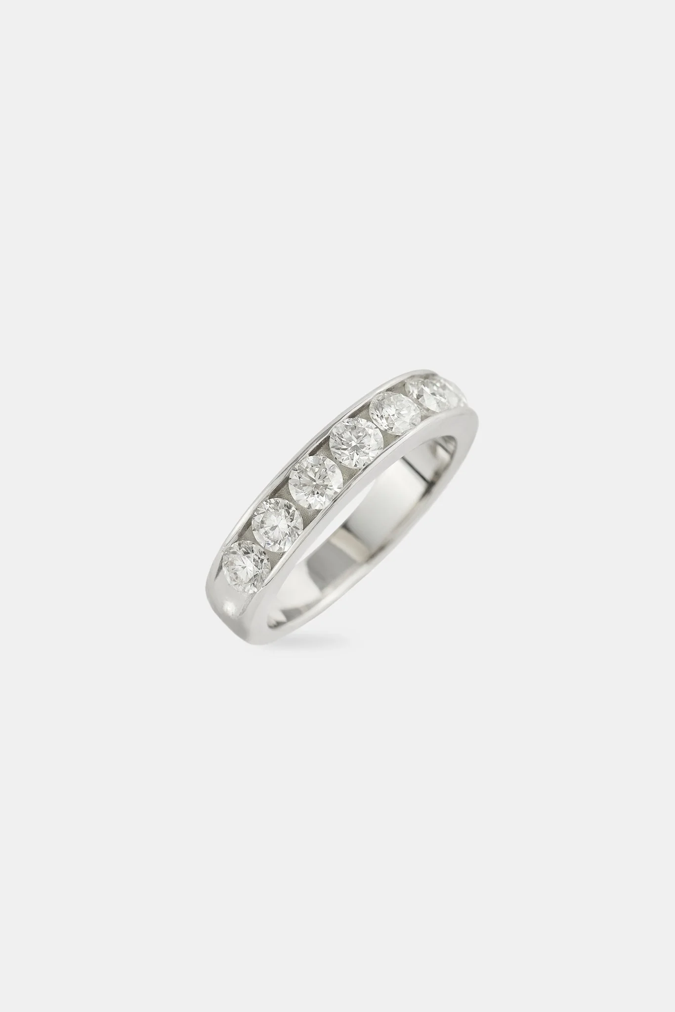 Moissanite Band Ring - 5mm - Image 3