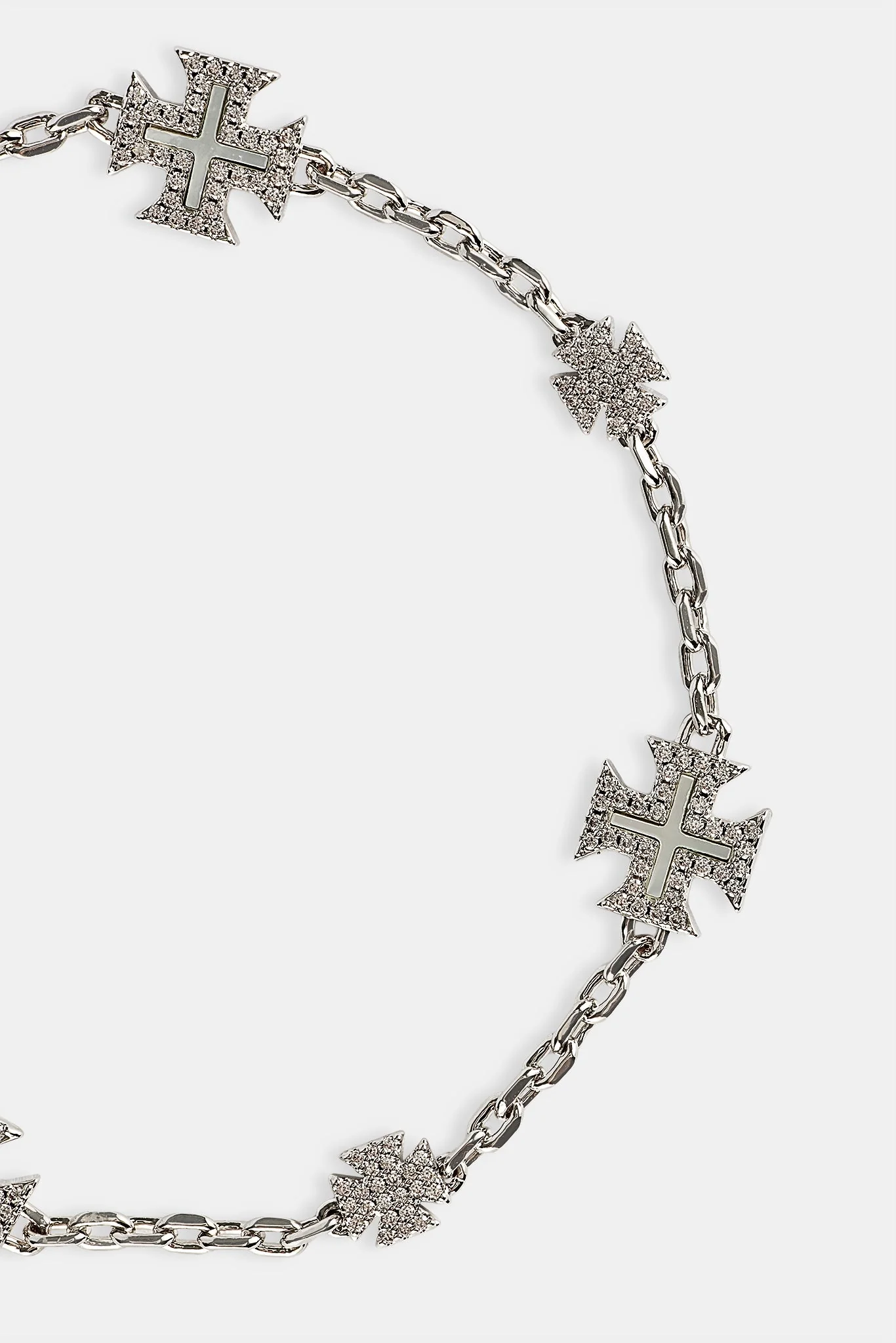 Mother of Pearl Micro Motif Rolo Bracelet - 8mm - Image 3