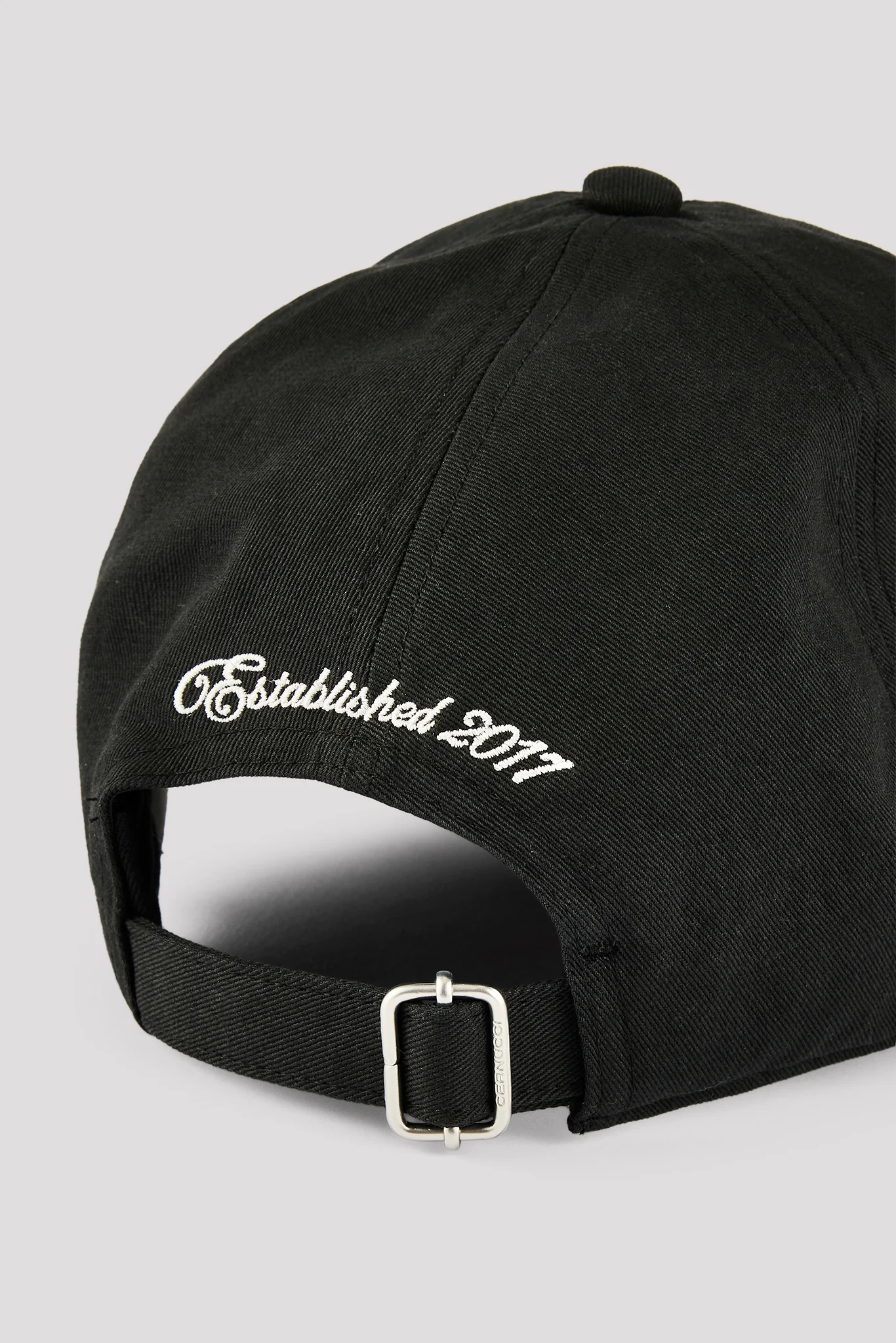 Washed Logo Cap - Washed Black - Image 3