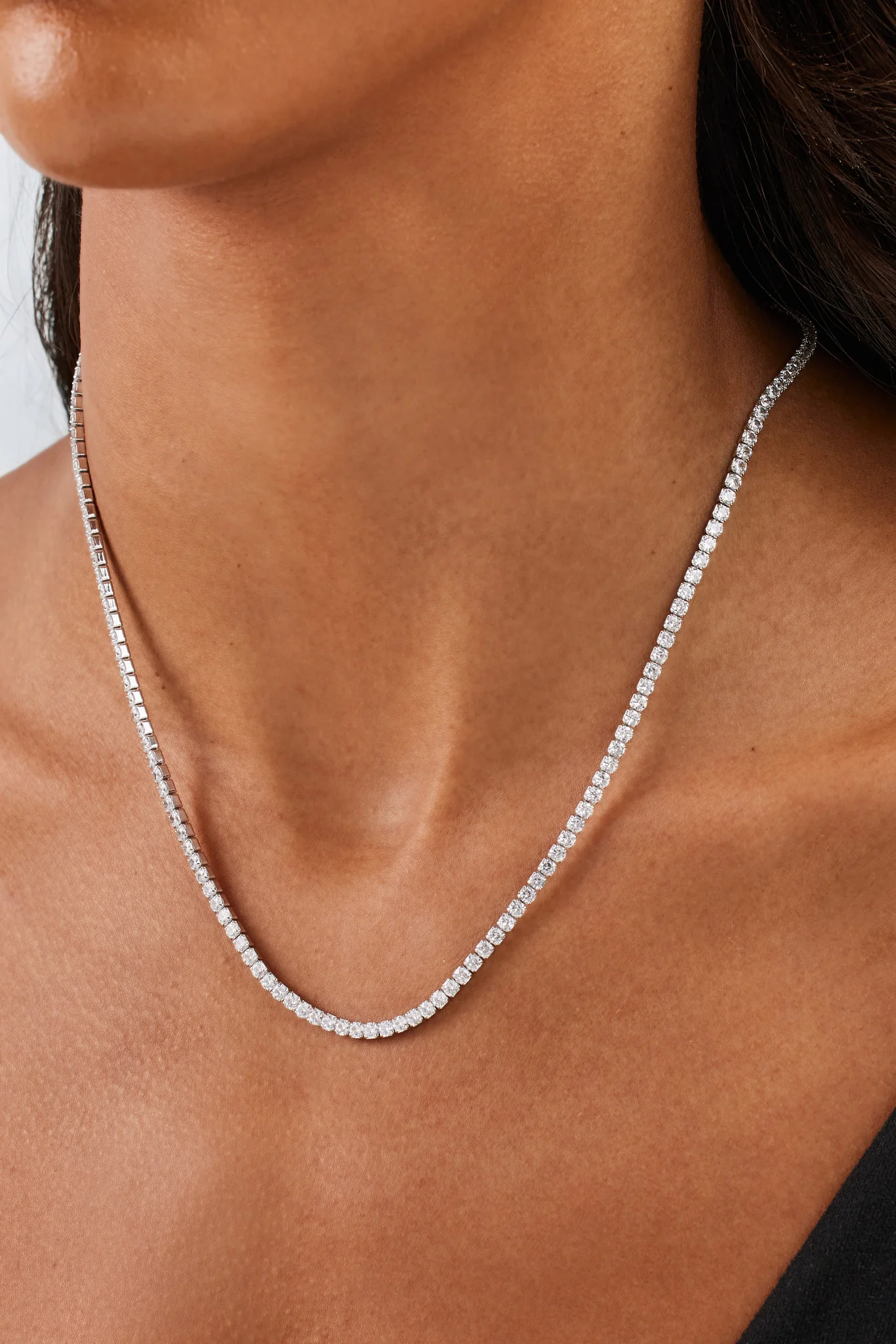 Womens 2.5mm Micro Tennis Chain - Image 3