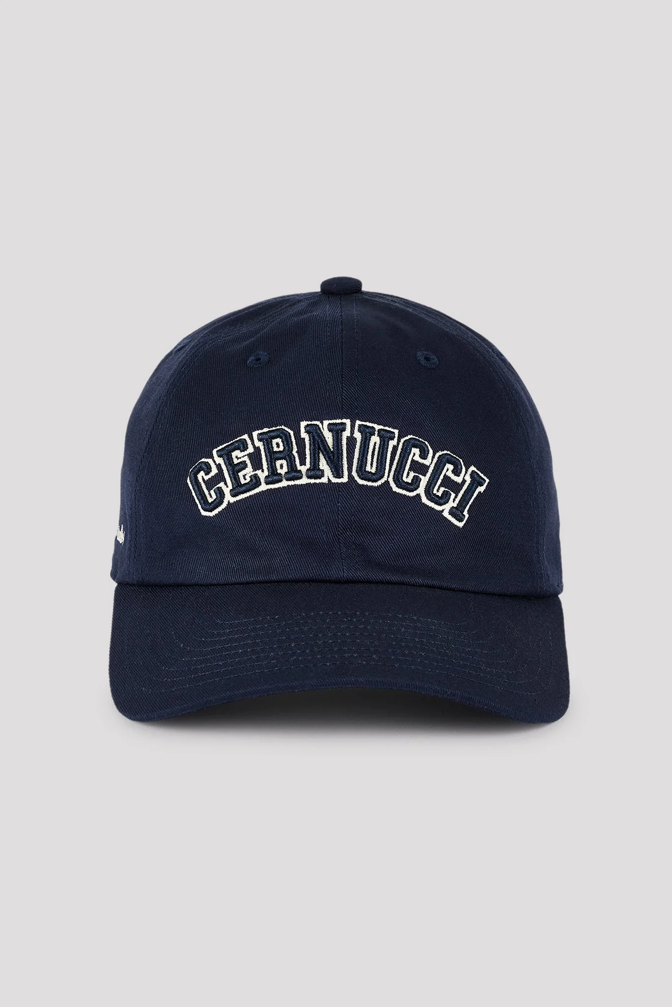 Womens Embroidered Cap - Navy - Image 3
